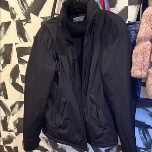 Black Zip-Up Jacket